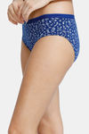 Zivame Anti-Microbial Low Rise Full Coverage Hipster Panty (Pack of 3) - Multicolor — thumbnail 4